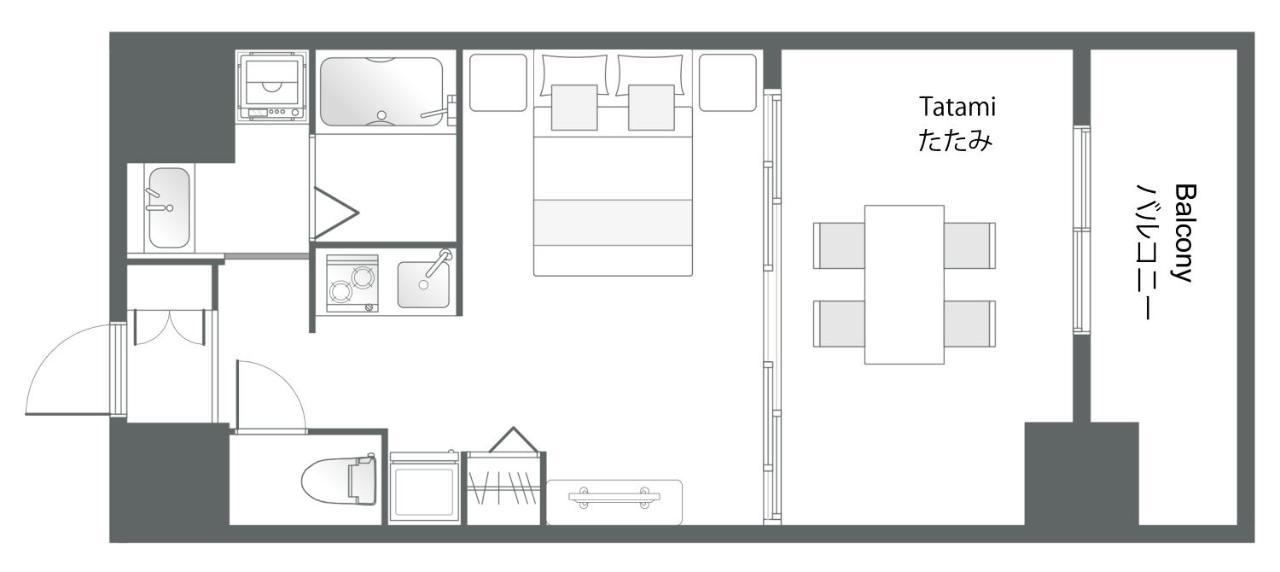 川house道頓堀 Daire Osaka Dış mekan fotoğraf